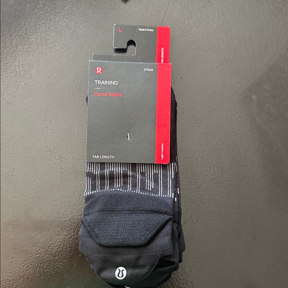 Lululemon power Stride Training Socks large